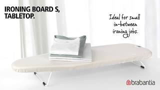 Ironing Board TableTop S 95 x 30 cm  Brabantia [upl. by Atirb]