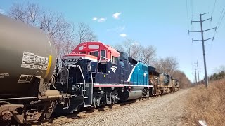 Easter Railfanning in Haverstraw amp Ossining NY ft YN2 CW44s Hornshows and PRLX GP383 [upl. by Wendy]