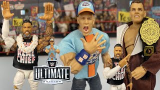 WWE ULTIMATE EDITION 22 JEY USO GUNTHER amp John CENA Action Figure Review [upl. by Pump167]