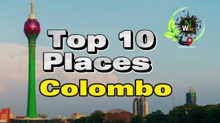 Top 10 Best Places to Visit in Colombo 2023  Srilanka Travel [upl. by Monteith]