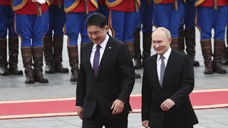 Mongolei ignoriert Haftbefehl gegen Putin [upl. by Dlanar]