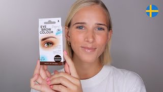 Färga dina ögonbryn med Perfect Eye Eyebrow Colour [upl. by Aiset]