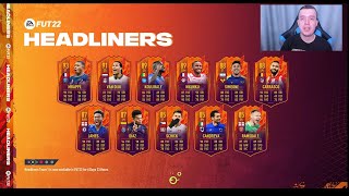 HEADLINERS  ПЕРВАЯ КОМАНДА ОБНОВЛЯЕМЫХ ЗВЁЗД FIFA 22 ULTIMATE TEAM [upl. by Osnofla121]