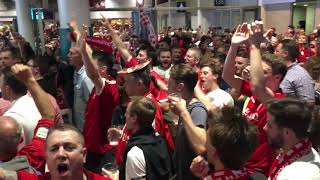 Charlton Fans Allez at Wembley [upl. by Eentruoc]