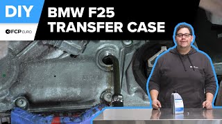 BMW X3 Transfer Case Fluid Replacement Service DIY 20112017 F25 BMW X3 xDrive28i xDrive35i [upl. by Ehr]