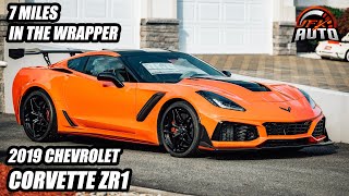 EXTREMELY LOW MILEAGE 2019 Chevrolet Corvette ZR1 3ZR ZTK 7 Speed Manual [upl. by Egief]