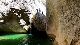 BarranquismoCanyoning Sierra de Guara I Gorgas Negras [upl. by Kussell]