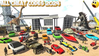 ALL NEW CHEATS CODE IN INDIAN BIKES DRIVING 3D AFTER NEW UPDATE 2024  INDIAN BIKE CHEAT CODE [upl. by Neelon]