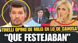 💥MARCELO TINELLI💥CRITICO A JAVIER MILEI POR LA CENA QUE HIZO CON LOS DIPUTADOS EN OLIVOS💥 [upl. by Brenza]