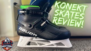 Bauer Konekt Torwart Schlittschuhe Review [upl. by Conlan585]