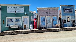 Driving tour of Randsburg California  historic mining town  living ghost town  creepy vibe [upl. by Rubens]