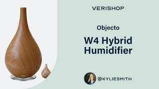 Objecto W4 Hybrid Humidifier Review [upl. by Iorgos]