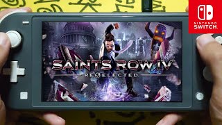 Saints Row IV ReElected Gameplay  Nintendo Switch Lite│Indonesia [upl. by Amsirp]