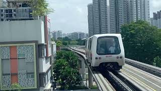 Unretrofitted⬜C801A Sets 121126 departing Phoenix LRT Station Fajar Bound via Senja [upl. by Elbag268]