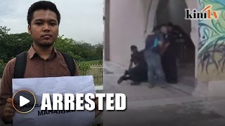 Student activist arrested at UIA [upl. by Ecinereb748]