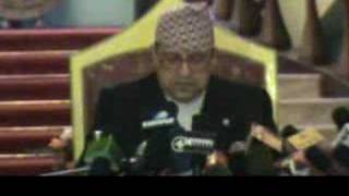 ExKing holds press meet part 1 [upl. by Eanyl]