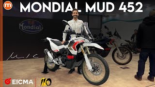 Mondial Mud 452  Che bella lenduro stradale per patente A2 Video da EICMA 2024 [upl. by Par267]