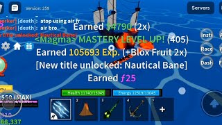 I Accidentally Got The Title quotNAUTICAL BANEquot In Blox Fruits 🏝️ [upl. by Dill]