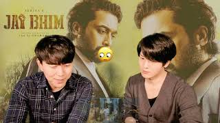 Korean Dost Reaction to Jai Bhim trailer  Suriye  Amazon Prime Video [upl. by Etnoval837]