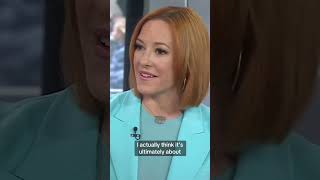 Jen Psaki former White House Press Secretary explains what will determine the upcoming election [upl. by Trebliw583]