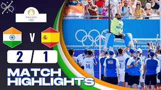 India beat Spain to win Bronze in Mens Hockey  india vs spain hockey  olympics 2024 hockey [upl. by Alokin320]