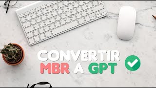 Convertir Partición MBR a GPT Sin Perder Datos 2022 ✔ [upl. by Frulla126]