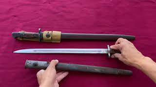 British 1907 model bayonet [upl. by Gabbie]