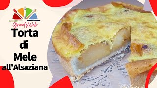 RICETTA TORTA DI MELE allAlsaziana Incredibilmente buonissima [upl. by Ful]