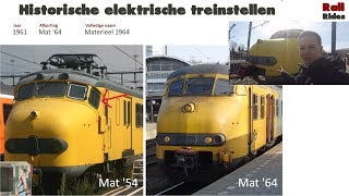 Historische Elektrische Treinen Een Overzicht [upl. by Mast]