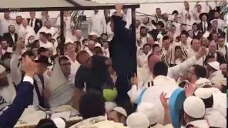 Davening At The ‘Scheiner Minyan’ In Uman On Rosh Hashana 2017 Video By Non Jew [upl. by Einot]