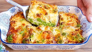 Just a few ingredients A new way to cook broccoli for breakfast Easy and delicious recipe [upl. by Ater]