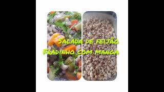 Salada de feijão fradinho com manga [upl. by Gehman666]