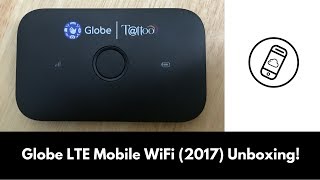 Globe LTE Mobile WiFi 2017 Unboxing [upl. by Alarick366]