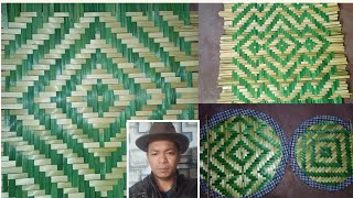 Round gijip ko maikai tarigen  Weaving of square design  adsangma1988 [upl. by Alekat]