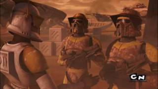 Star Wars The Clone Wars landing at point Rain music video [upl. by Etyam]