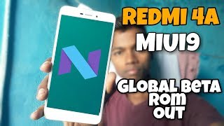 Redmi 4A MIUI9 Global Beta Rom Out  Redmi 4A Nougat update Out [upl. by Notyal427]