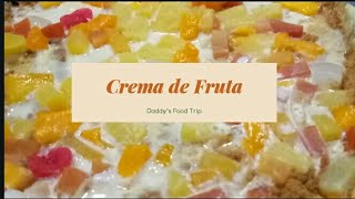 CREMA DE FRUTA  BEST NO BAKE GRAHAM CREMA DE FRUTA [upl. by Theadora]