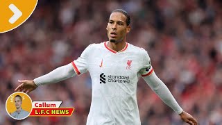 Liverpool News Live Liverpool chiefs plan to replace Virgil van Dijk could hit key rival wher [upl. by Tarra]