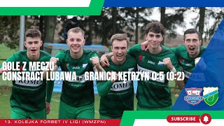 Gole z meczu Constract Lubawa – Granica Kętrzyn 05 02 [upl. by Aisorbma]