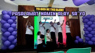 PASALAMAT NAMIN ALAY SAYO SWING VERSION  MCGI [upl. by Janessa557]