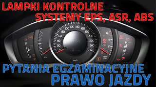 🚘🚖Lampki kontrolne systemy pojazdu i trochę techniki🚘🚖 Pytania egzaminacyjne na prawo jazdy 2022 [upl. by Ariik923]