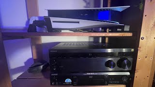 Sony STRDH590 51 Receiver Subwoofer PS5 Sound Fix  Updated [upl. by Miharbi]