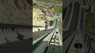 Motorbike Ski Jump 😮‍💨 [upl. by Atiseret]