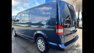 Volkswagen Transporter 20 TDI 140PS Factory Fit Crew Cab Kombi FSH L2 No Vat [upl. by Esenahs]