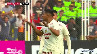 😳😲 GOL ANULADO DE EDISON FLORES  Los Chankas CYC vs Universitario  Liga1EnFOX [upl. by Ripley]