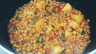 Aloo Chana Dal ki Recipe  Restaurant Style Aloo Chana Daal Recipe  Cooking Spices [upl. by Aihseyt]