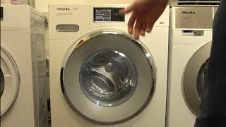 Review Of  Miele W1 WMV960 Twindos PowerWash 20 XL Tronic 9kg 1600 spin Washing Machine [upl. by Jael]