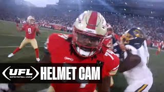 Best of Helmet Cam in Week 3  UFL [upl. by Anaid]