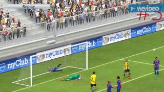 TOP 3 GOAL IN PES 17 Android VN [upl. by Ardnuassac]