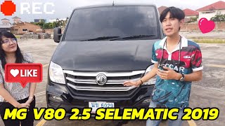 รีวิว รถมือสอง Test drive MG V80 25 Selematic 2019 [upl. by Chari]